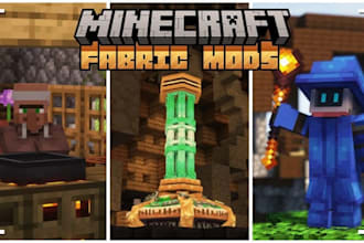 create custom minecraft fabric mods, modpacks, update mods