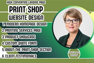 print shop website printing company website digital printing website