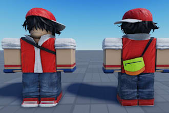 3d roblox character roblox r15 oc character 3d character minecraft character