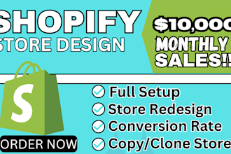 design one product shopify store redesign single product shopify website