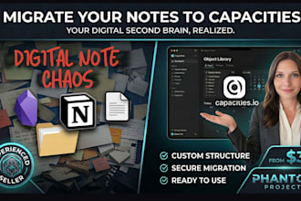 set up and migrate your notes to capacities