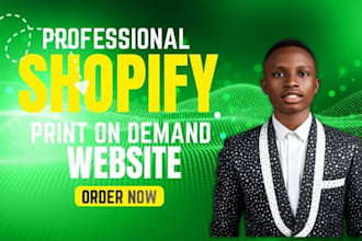 setup etsy shopify print on demand store printify printiful gelato on demand