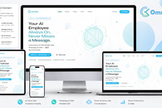 build an ai powered website with chatbot integration