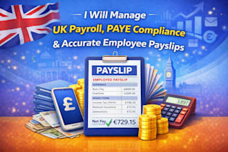 manage UK payroll rti fps submissions paye and deliver accurate payslips