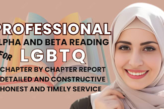 beta read your lgbtq queer gay romance, short story or novel