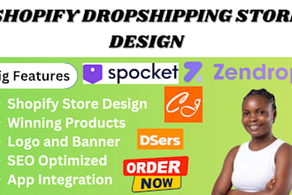 build automated shopify dropshipping store with cj dropshipping autods spocket
