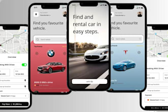 develop car rental app, car rental website like turo, udrive, car dealership app