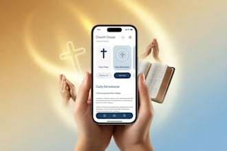 develop church app church logo devotional app bible app prayer app