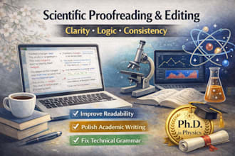 provide high quality science proofreading and editing