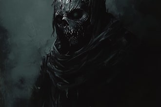 do horror character design
