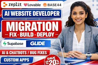 build fix custom lovable replit base 44 supabase ai lovable glide app ai chatbot