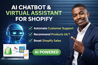 build an ai chatbot and virtual assistant to boost your shopify sales