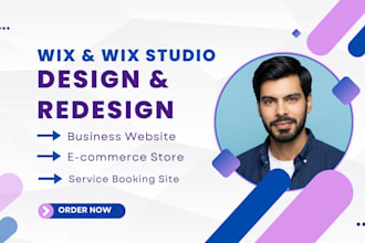 custom wix website design and redesign, wix studio, wix ecommerce website store
