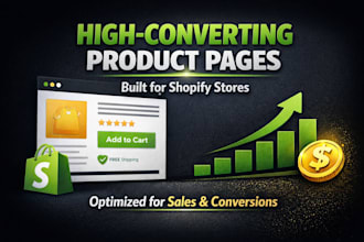 create a shopify product page optimized for conversions