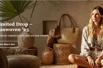 do luggage shopify store design, leather bag, tote bag, and handbag website