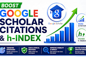 improve your google scholar profile research visibility and h index