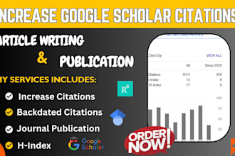 boost google scholar citations, backdate citation, in peer review journal