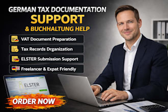 german tax documentation and buchhaltung support vat and elster tax compliance