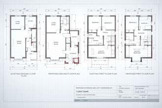 draw architectural drawings for UK planning permission and loft conversions
