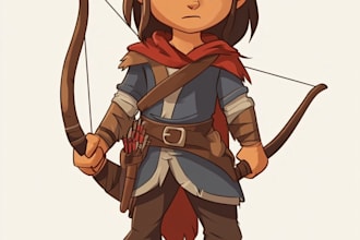 draw 2d game character or 2d game character