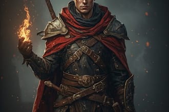 draw your custom dnd character illustration