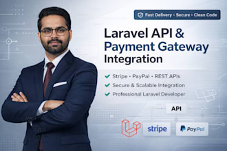 integrate apis and payment gateways in laravel