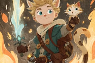 create a reference sheet for your furry character