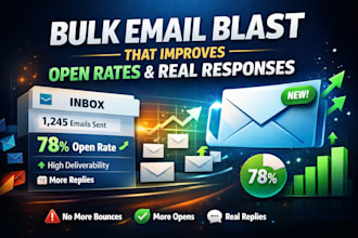 bulk email blast, send email, email campaign, email blast, email marketing
