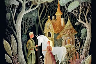 create fairy tale illustrations