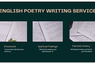 write bengali and english poetry with beautiful handwriting