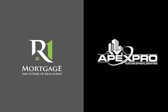 design premium home real estate construction logo