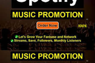 do spotify album promotion using email marketing ads campaign no bot