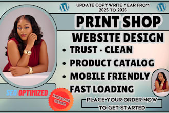 print shop, ecommerce store, printing business, custom apparel