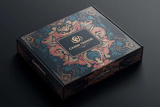 design professional box and label packaging for your products