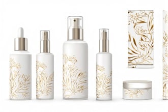 do cosmetic packaging design and label design