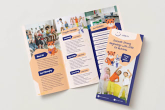 design professional healthcare medical flyer or brochure