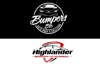 design car automotive auto detailing auto repair logo
