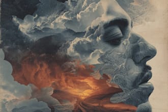 design album cover design, album cover art, music cover art