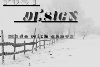 design simple social media posts using canva