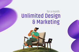 provide unlimited designing and marketing