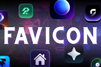create professional favicon icon for website or business