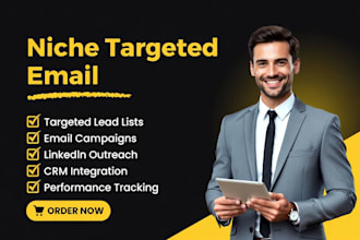 provide niche targeted active, valid email list