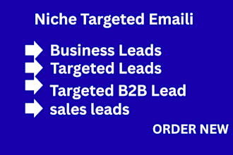do targeted b2b lead generation for any niche