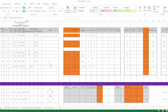 do bar bending schedule and construction material takeoff