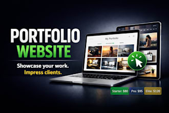 build a modern portfolio website that impresses clients