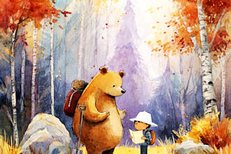 children story book illustration children story book illustration