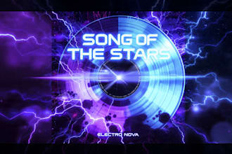 design creative music album cover art or music song artwork