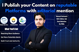 publish your content on reputable, relevant publications with editorial mention