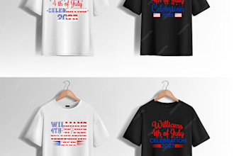 design unique independence day tshirts for print on demand