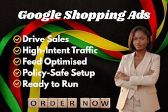 set up and manage google shopping ads for ecommerce stores